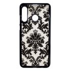 vintage fekete fehér Huawei P30 Lite fekete tok