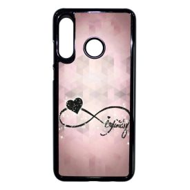 csajos lila infinity infinitis végtelen Huawei P30 Lite fekete tok