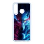 farkas wolf galaxis galaxy Huawei P30 Lite fekete tok