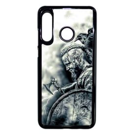vikings ragnar lothbrok Huawei P30 Lite fekete tok