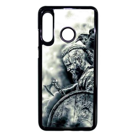 vikings ragnar lothbrok Huawei P30 Lite fekete tok