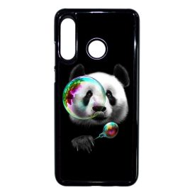 panda pandás Huawei P30 Lite fekete tok