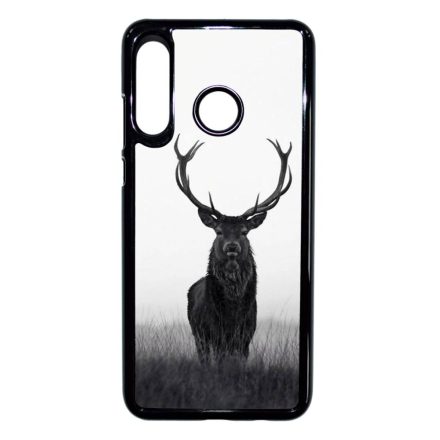 szarvas szarvasos agancs őszi fehér Huawei P30 Lite fekete tok
