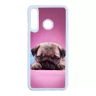 kölyök kutyus francia bulldog kutya Huawei P30 Lite fehér tok