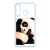 panda pandás Huawei P30 Lite fehér tok