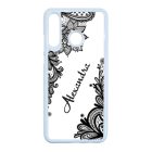 kérd a neveddel csipkés csajos Huawei P30 Lite fekete tok