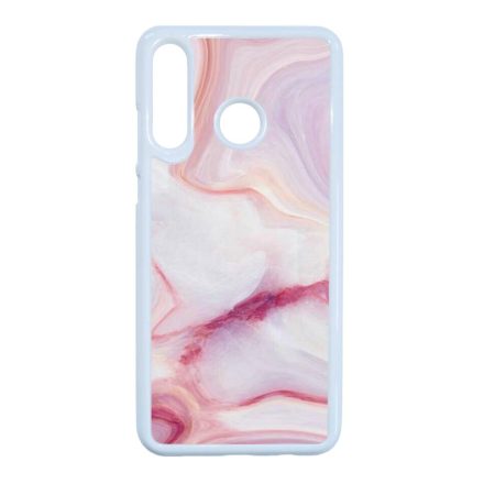 márvány márványos marble csajos Huawei P30 Lite fehér tok