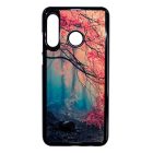 őszi erdős falevél természet Huawei P30 Lite fekete tok