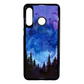 téli karácsonyi art Huawei P30 Lite fekete tok