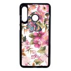 pillangós lepkés virág mintás Huawei P30 Lite fehér tok