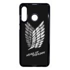 Wings of freedom Attack on titan aot Huawei P30 Lite fekete tok