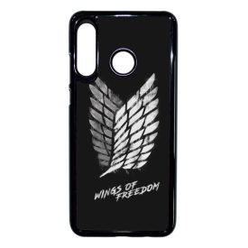 Wings of freedom Attack on titan aot Huawei P30 Lite fekete tok
