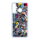 NASA matricabomba astronaut űrhajós stickerbomb Huawei P30 Lite fekete tok