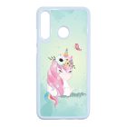 Édes unikornis és a Pillangó unicorn egyszarvú Huawei P30 Lite fehér tok