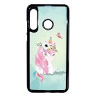 Édes unikornis és a Pillangó unicorn egyszarvú Huawei P30 Lite fehér tok