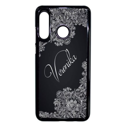 Kérd a neveddel - Matyó magyar mintás hungarian folk Huawei P30 Lite fekete tok