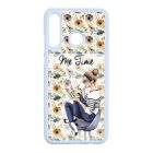 Én időm csajos őszi mintás Huawei P30 Lite fehér tok