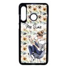 Én időm csajos őszi mintás Huawei P30 Lite fehér tok