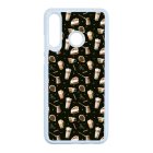 Coffee & Café kávés őszi Huawei P30 Lite fekete tok