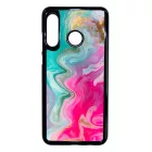 Pink gold Mixed Inks arany mintas marvanyos Huawei P30 Lite tok