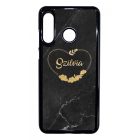 kerd a neveddel marble marvany mintas Heart szivecskes Huawei P30 Lite tok