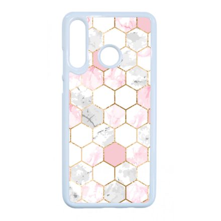 Geometric Rose Gold marvanyos marvany mintas Huawei P30 Lite tok