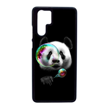 panda pandás Huawei P30 Pro fekete tok