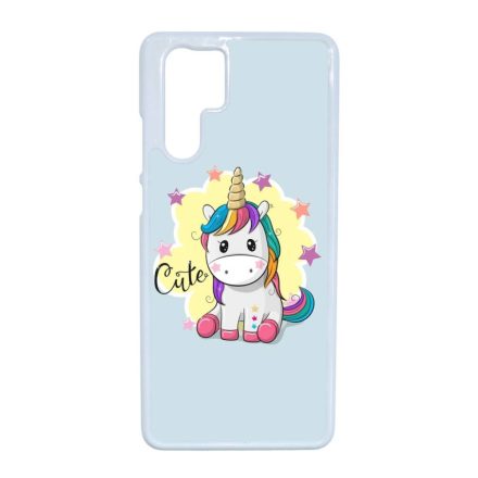 unicorn unikornis fantasy csajos Huawei P30 Pro fehér tok