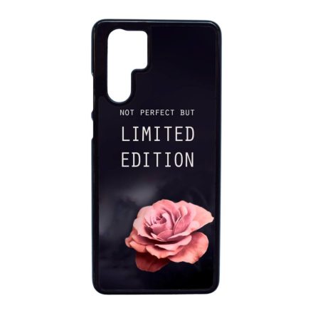 i am Not Perfect But Limited edition viragos rose rozsas Huawei P30 Pro fekete tok