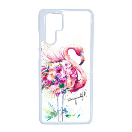 Álomszép Flamingo Huawei P30 Pro fehér tok