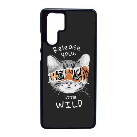 Little Wild Cat Wild Beauty Animal Fashion Csajos Allat mintas Huawei P30 Pro tok