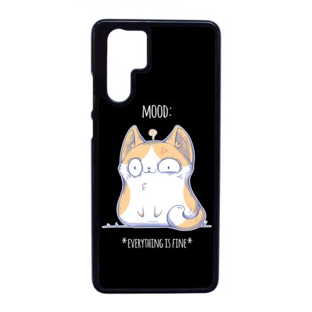 Cat Mood cicas macskas this is fine Huawei P30 Pro tok