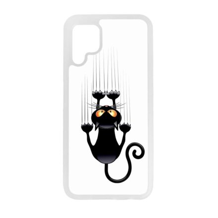 kapaszkodó macska macskás cica cicás Huawei P40 Lite átlátszó tok