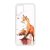 róka rókás fox Huawei P40 Lite átlátszó tok