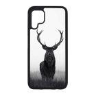 szarvas szarvasos agancs őszi fehér Huawei P40 Lite fekete tok