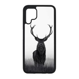 szarvas szarvasos agancs őszi fehér Huawei P40 Lite fekete tok