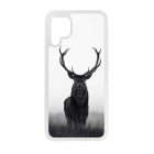 szarvas szarvasos agancs őszi fehér Huawei P40 Lite fekete tok