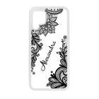 kérd a neveddel csipkés csajos Huawei P40 Lite fekete tok