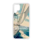 Minden nap egy új kezdet vitorlás tenger nyár Huawei P40 Lite átlátszó tok