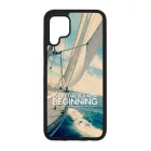 Minden nap egy új kezdet vitorlás tenger nyár Huawei P40 Lite átlátszó tok