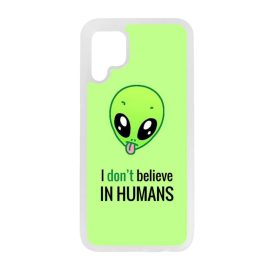I don't believe in Humans ufo földönkívüli Huawei P40 Lite átlátszó tok
