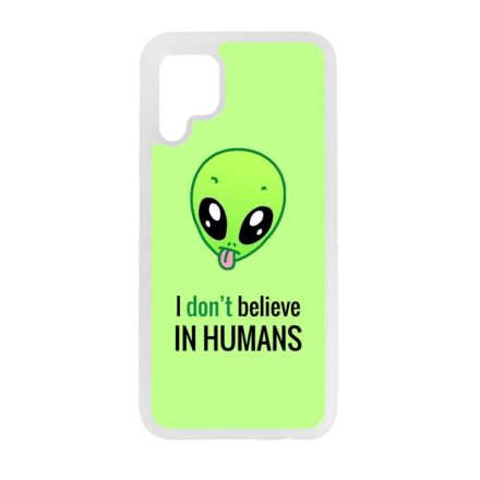 I don't believe in Humans ufo földönkívüli Huawei P40 Lite átlátszó tok