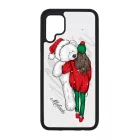 Kérd a neveddel - Lány & Maci - csajos karácsony Huawei P40 Lite tok