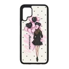 Kérd a Neveddel - Ballon Girl - Pink szerelem valentin napi Huawei P40 Lite tok