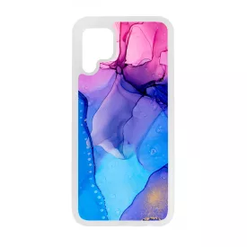 Blue Pink Gradient Ink kek rozsaszin marvanyos Huawei P40 Lite tok