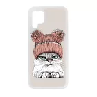 Cuki sapkás cica Huawei P40 Lite tok