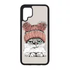 Cuki sapkás cica Huawei P40 Lite tok