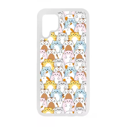 Tündéri Kawaii cica mintás Huawei P40 Lite tok