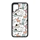 Tündéri rajzolt kutya mintás Huawei P40 Lite tok