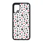 Szívecskés kutya mancs mintás Huawei P40 Lite tok